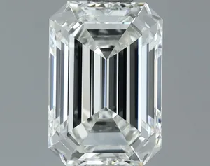 0.7ct EMERALD H VVS1 Natural diamond