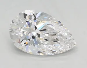 0.86ct PEAR D VVS1 Lab diamond