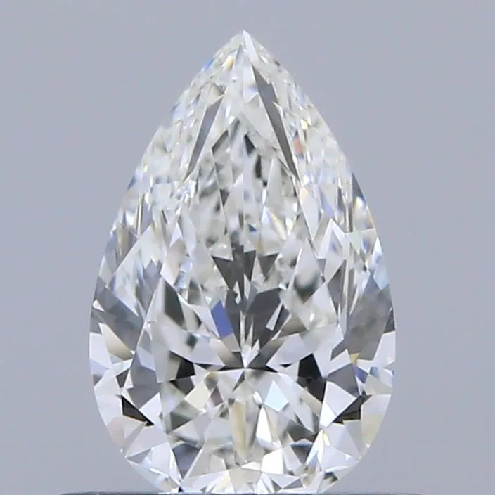 0.52ct PEAR H VVS2 Natural diamond