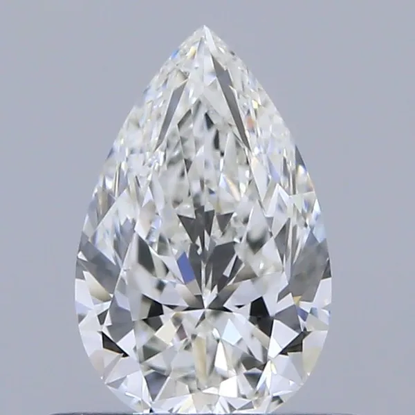 0.52ct PEAR H VVS2 Natural diamond