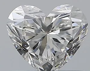 0.71ct HEART H VS1 Natural diamond