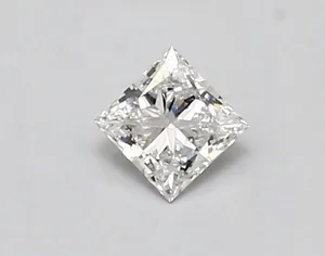 0.37ct PRINCESS D VVS2 Lab diamond