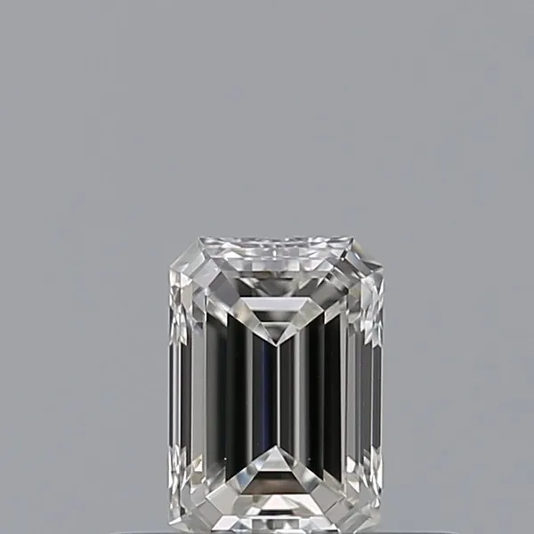 0.31ct EMERALD F VVS2 Natural diamond