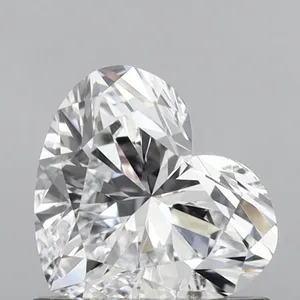 0.84ct HEART D VS1 Lab diamond