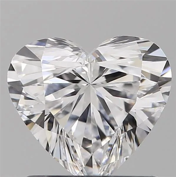 0.9ct HEART D VVS2 Natural diamond