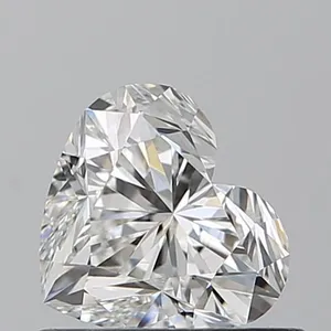 0.71ct HEART G VS1 Natural diamond