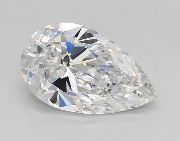 0.85ct PEAR D VVS1 Lab diamond
