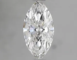 0.51ct MARQUISE E VVS2 Natural diamond