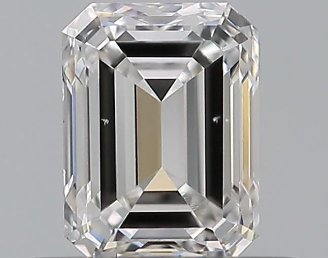 0.45ct EMERALD D VVS2 Natural diamond