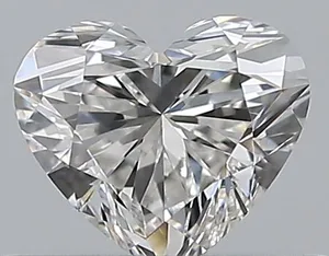 0.4ct HEART F VS1 Natural diamond
