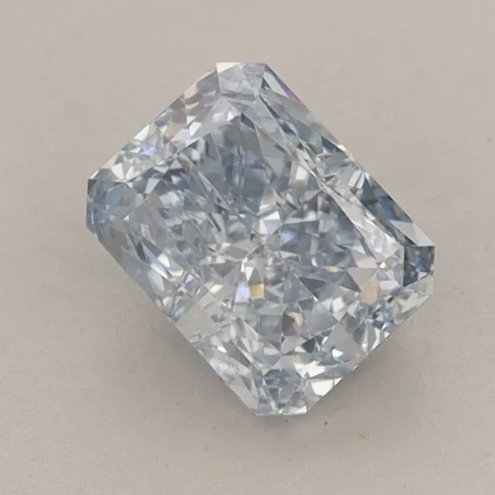 1.00ct HEART Fancy Vivid Blue VS2 Coloured Lab diamond