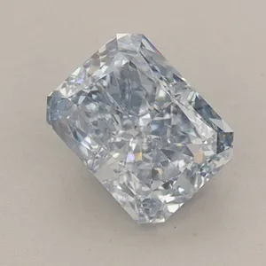 1ct HEART Fancy Vivid Blue VS2 Coloured Lab diamond