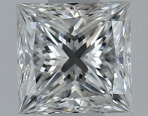 0.51ct PRINCESS F IF Natural diamond