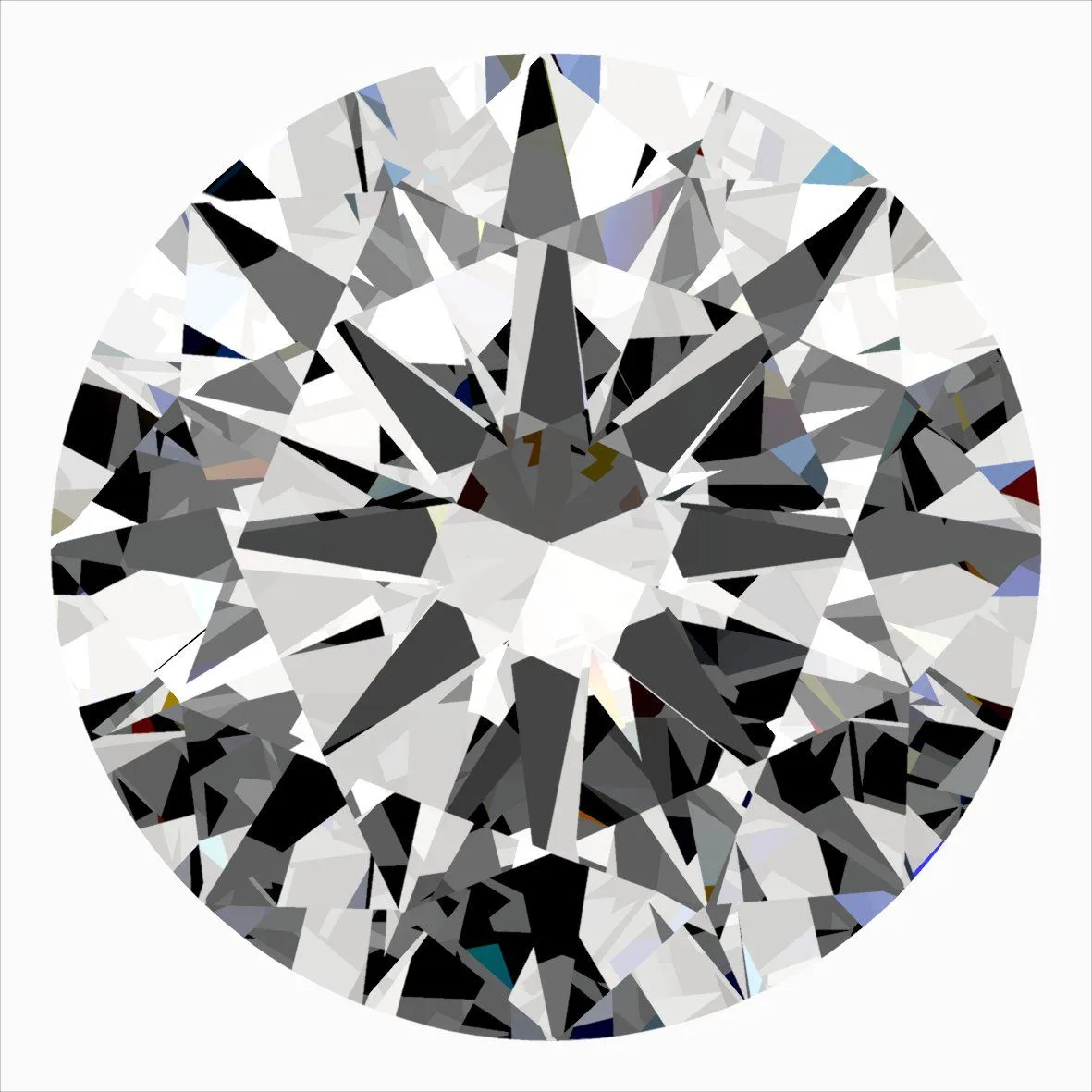 0.30ct ROUND F SI1 Natural diamond