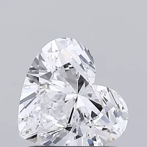 1ct HEART D VVS1 Lab diamond