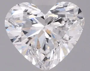 0.97ct HEART D VVS1 Lab diamond