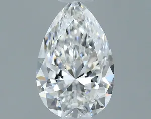 0.34ct PEAR E IF Natural diamond