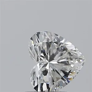 1ct HEART G VVS1 Natural diamond