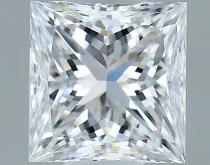 0.3ct PRINCESS D VVS1 Natural diamond