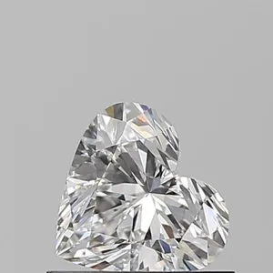 0.6ct HEART F VVS2 Natural diamond