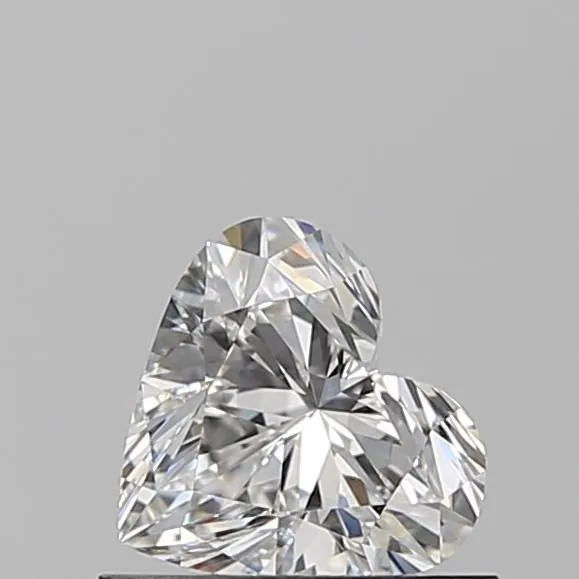 0.6ct HEART F VVS2 Natural diamond
