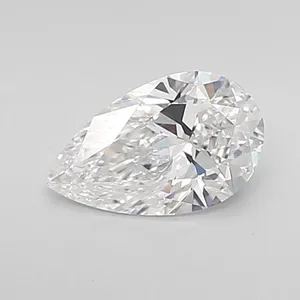 0.67ct PEAR D VVS2 Lab diamond