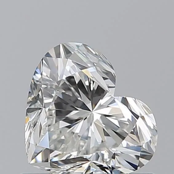 0.7ct HEART G VVS1 Natural diamond