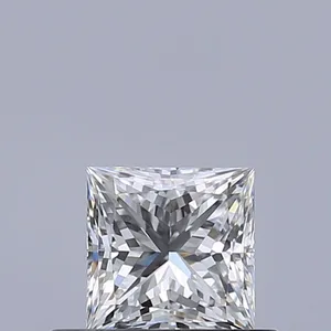 0.45ct PRINCESS E VVS2 Natural diamond