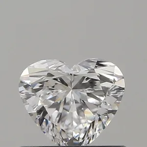 0.51ct HEART D VVS2 Natural diamond