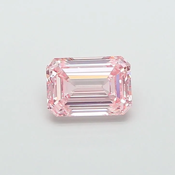 1.50ct EMERALD Fancy Intense Pink VVS2 Coloured Lab diamond