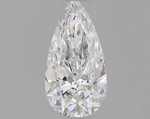 0.33ct PEAR D VS1 Natural diamond