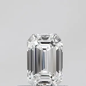 0.51ct EMERALD E VVS1 Lab diamond