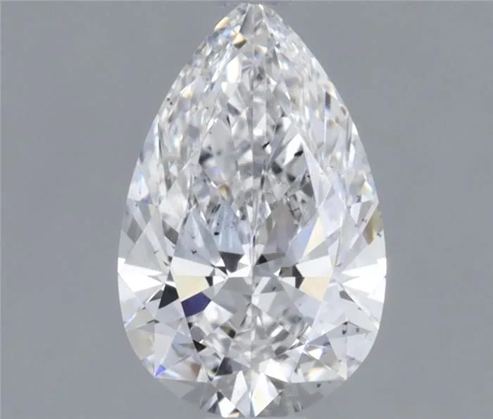 0.53ct PEAR D SI1 Natural diamond