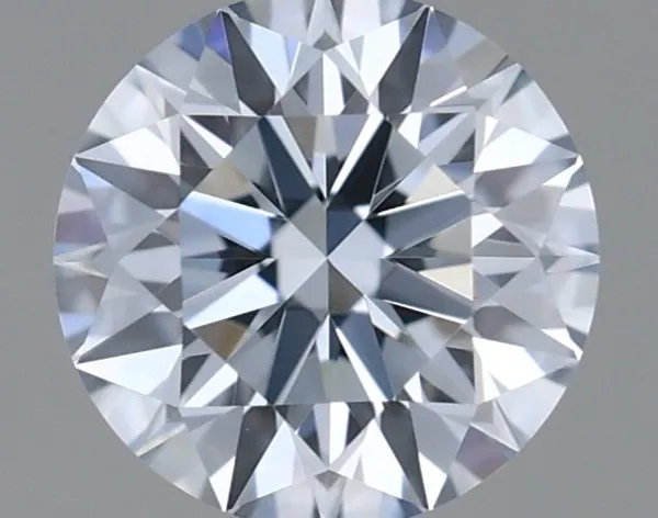 0.34ct ROUND Fancy Light Blue VVS1 Coloured Lab diamond