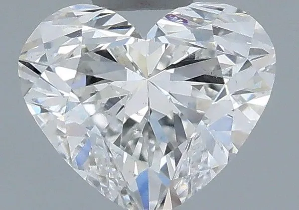 0.5ct HEART E SI1 Natural diamond