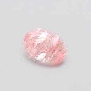 1.07ct OVAL Fancy Vivid Pink VS2 Coloured Lab diamond