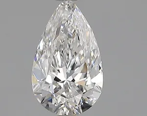 0.5ct PEAR E VS2 Natural diamond