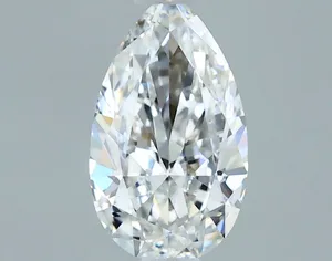 0.37ct PEAR F VVS2 Natural diamond