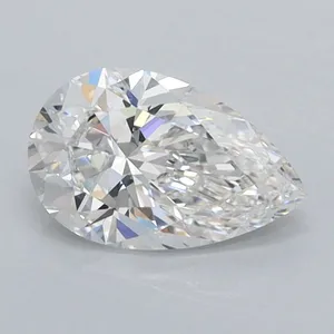 0.78ct PEAR D VVS1 Lab diamond