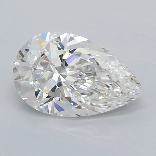 0.78ct PEAR D VVS1 Lab diamond