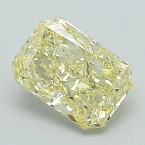 1.31ct RADIANT Fancy Intense Yellow VS1 Coloured Lab diamond