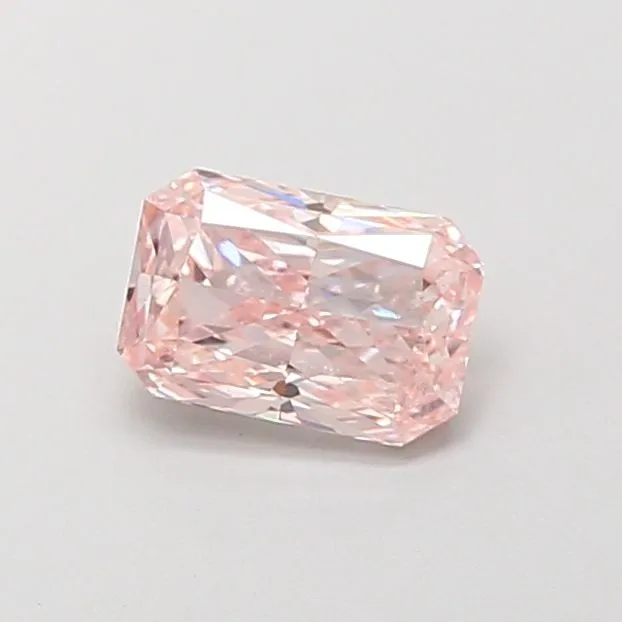 1.00ct RADIANT Fancy Intense Pink VS2 Coloured Lab diamond