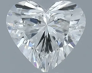 0.57ct HEART F VS2 Natural diamond