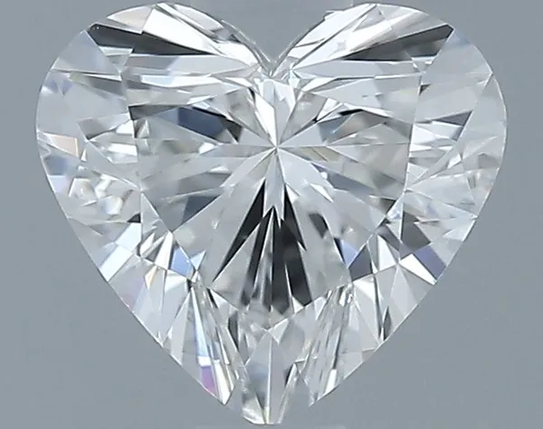 0.57ct HEART F VS2 Natural diamond