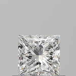 0.61ct PRINCESS F VS2 Natural diamond