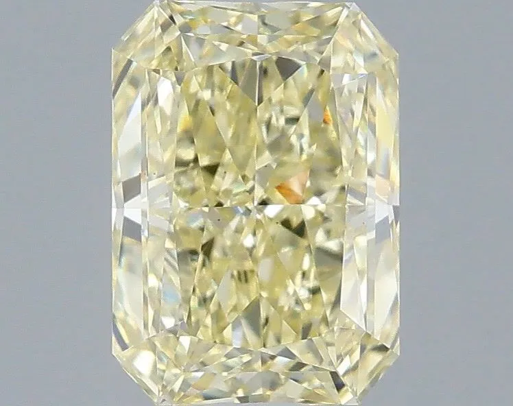1.08ct RADIANT Fancy Yellow VS1 Coloured Lab diamond