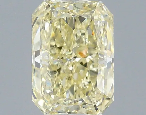 1.08ct RADIANT Fancy Yellow VS1 Coloured Lab diamond