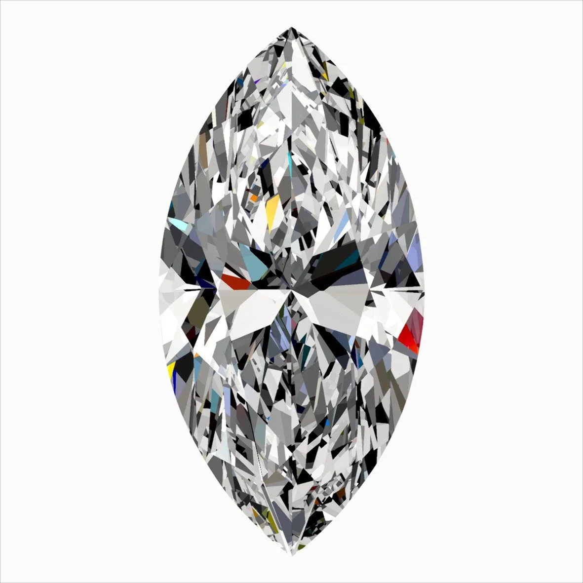 0.41ct MARQUISE H VVS1 Natural diamond