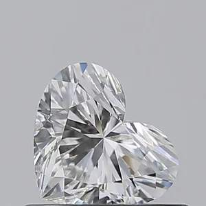 0.53ct HEART F VS2 Natural diamond