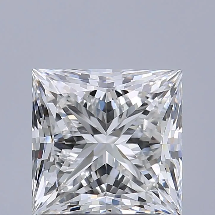 1.21ct PRINCESS F VVS1 Natural diamond